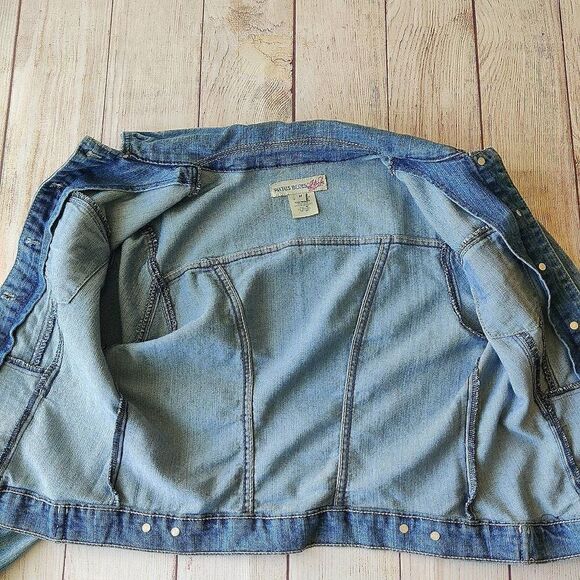 Paris Blues denim jacket sz M - Picture 7 of 8